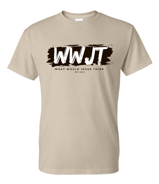 WWJT "What Would Jesus Think" Short Sleeve Shirt