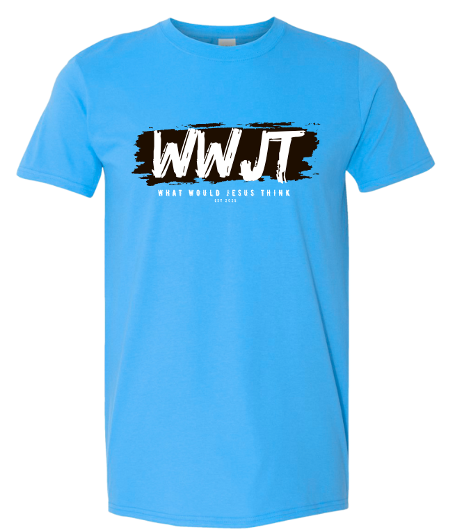 WWJT "What Would Jesus Think" Short Sleeve Shirt
